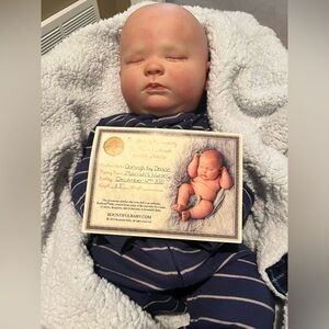 Reborn Joseph Asleep Baby Doll Bountiful Babies